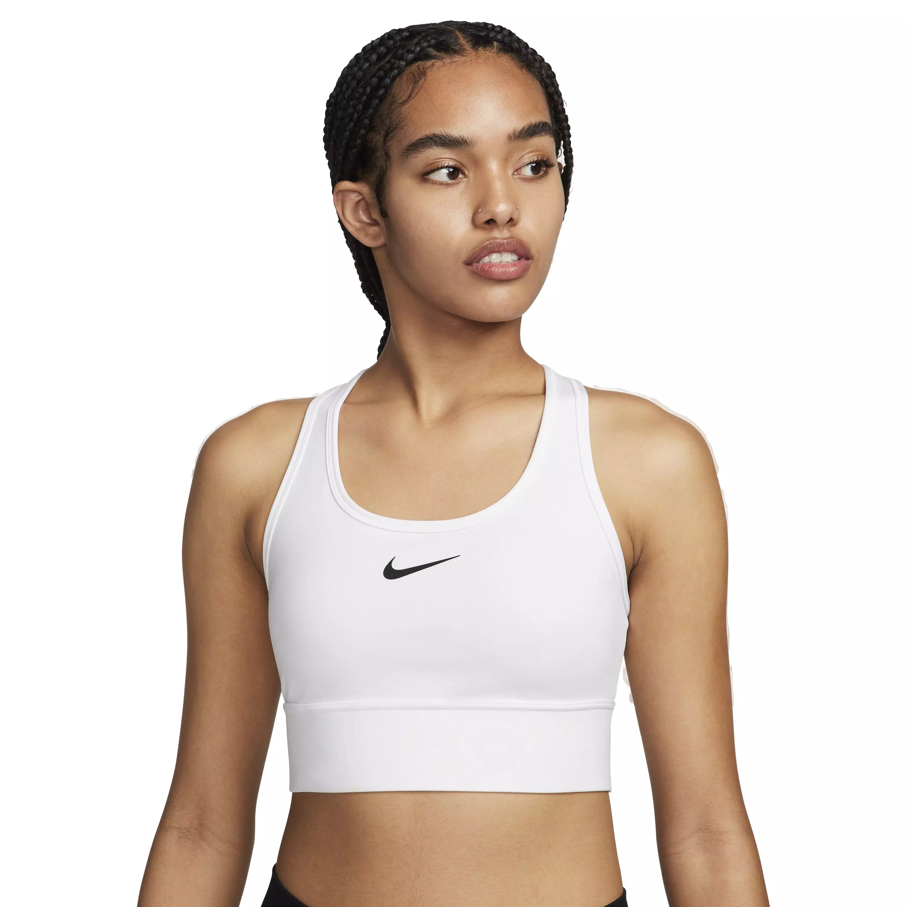 Nike Women's Swoosh Medium Support Padded Longline Sports Bra